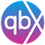 Logotipo de qiibee (QBX)